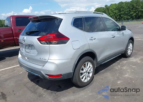2019 Nissan Rogue Sv из США, поврежденный, VIN KNMAT2MV7KP504438